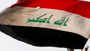 Irako vėliava / THAIER AL-SUDANI / REUTERS