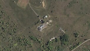 Rusijos Borisoglebsko oro bazė  / Planet Labs PBC / AP