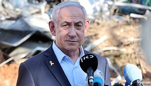 B. Netanyahu / JACK GUEZ / AFP