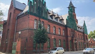 Klaipėdos centrinis pa&scaron;tas / Aurelija Ja&scaron;inskienė nuotr.