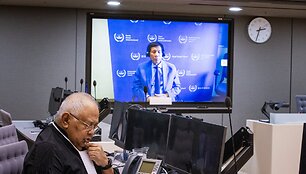 Rodrigo Duterte teisme Hagoje / International Criminal Court / ZUMAPRESS.com