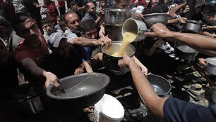 Gazos Ruožui gresia badas / Abood Abo Salama/SIPA / Abood Abo Salama/SIPA