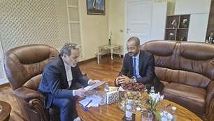 Omano tarpininkaujamos Irano ir JAV derybos Romoje /  / AP