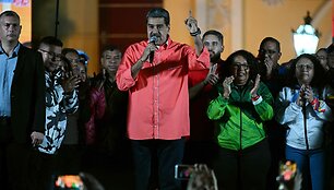 Venesuelos prezidentas Nicolasas Maduro / FEDERICO PARRA / AFP
