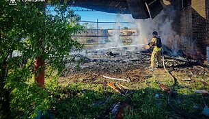 Ukrainos Sumų sritis / Ukrainian Emergency Service / AP