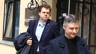 Panevėžio apygardos teisme vyko Kristijono Barto&scaron;evičiaus bylos posėdis / Tomas Markelevičius nuotr.
