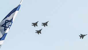 Izraelio ginkluotųjų pajėgų naikintuvai / Nir Alon / ZUMAPRESS.com