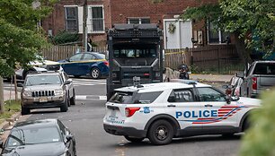 JAV policija / Andrew Leyden / ZUMAPRESS.com