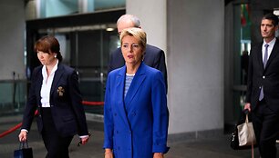 &Scaron;veicarijos prezidentė / DREW ANGERER / AFP