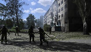 Karas Ukrainoje / GENYA SAVILOV / AFP