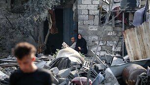 Karas Gazos Ruože / EYAD BABA / AFP