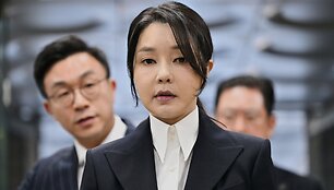Kim Keon-hee / Jung Yeon-je / AP