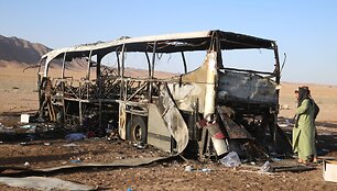 Autobuso avarija Herato provincijoje / CHINE NOUVELLE/SIPA / CHINE NOUVELLE/SIPA