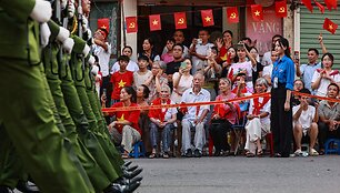 Karinis paradas Vietname / AN PHAM / AFP