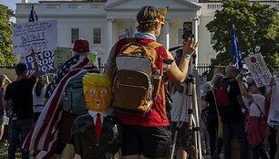 Protestas prie&scaron; Donaldą Trumpą / Mehmet Eser / ZUMAPRESS.com