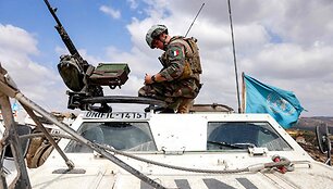 Libano taikdariai / ANWAR AMRO / AFP