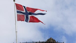 Norvegijos vėliava / Ints Kalnins / REUTERS