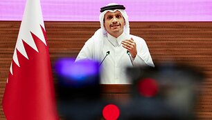 Mohammedas bin Abdulrahmanas al Thani / KARIM JAAFAR / AFP