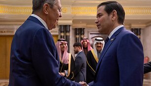 Marco Rubio su Sergejumi Lavrovu / - / AFP