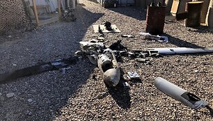Sudužęs dronas Irake / HO / AP