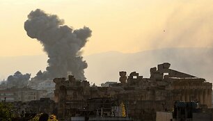 Smūgiai Libano Bekaa slėnyje / NIDAL SOLH / AFP