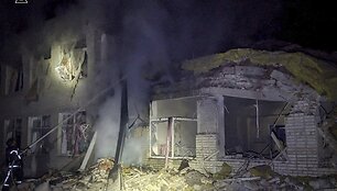 Rusijos atakos Sumuose padariniai /  / AP