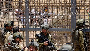 Izraelio kariai / JALAA MAREY / AFP