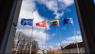  Vėliavos / Žygimantas Gedvila/BNS nuotr.
