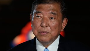 Japonijos premjeras / SHUJI KAJIYAMA / AFP