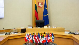 Vyriausybės posėdžių salė / Žygimantas Gedvila/BNS nuotr.