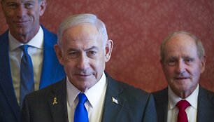Benjaminas Netanyahu /  / Mattie Neretin/CNP/INSTARimages