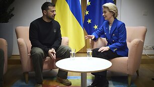 V. Zelenskis ir U. von der Leyen / Ukraine Presidency/Ukrainian Pre / ZUMAPRESS.com