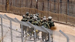 Izraelio kariai Sirijoje / JALAA MAREY / AFP