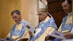 Popiežius Leonas XVI / IMAGO/VATICAN MEDIA / IMAGO/Catholicpressphoto