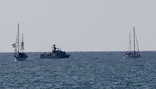 Flotilės perėmimas / CHINE NOUVELLE/SIPA / CHINE NOUVELLE/SIPA