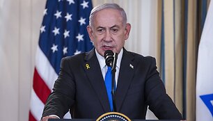  Benjaminas Netanyahu / CNP/AdMedia/SIPA / CNP/AdMedia/SIPA