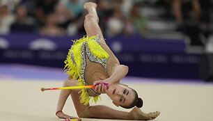 Izraelio gimnastė Daria Atamanov /  / AP