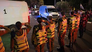 Izraelis / AHMAD GHARABLI / AFP