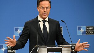 Markas Rutte / NICOLAS TUCAT / AFP