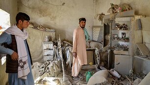Suniokoti namai Spin Boldake / SANAULLAH SEIAM / AFP