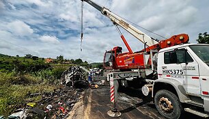 Avarija Brazilijoje / HANDOUT / AFP
