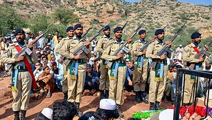 Pakistano kariai / SYED BASIT / AFP