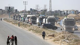 Pagalbos srautai / BASHAR TALEB / AFP