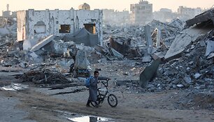 Gazos Ruožas / OMAR AL-QATTAA / AFP