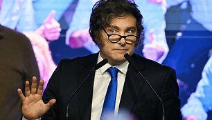 Javieras Milei / LUIS ROBAYO / AFP
