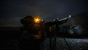 Karys Ukrainoje / ED JONES / AFP