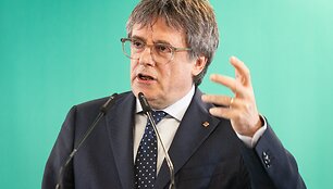 Carlesas Puigdemont'as / Gl&Atilde;&sup2;Ria S&Atilde;&iexcl;Nchez / ZUMAPRESS.com