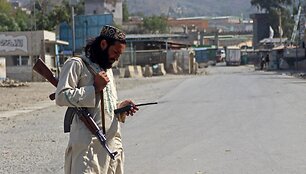 Karys Afganistano ir Pakistano pasienyje / - / AFP