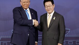 Donaldas Trumpas ir Lee Jae-myungas / Apec2025korea / ZUMAPRESS.com