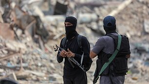 Palestiniečių kovotojai / Omar Ashtawy  apaimages/SIPA / Omar Ashtawy  apaimages/SIPA